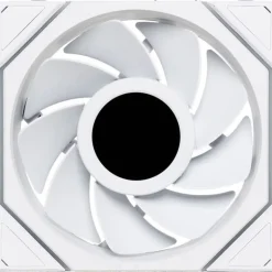 Ventilador Lian Li Uni Fan TL120 Wireless LCD ARGB Reverse Blade 120mm Triple Pack Blanco