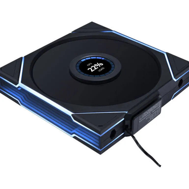 Ventilador Lian Li Uni Fan TL140 Wireless LCD ARGB 140mm Negro