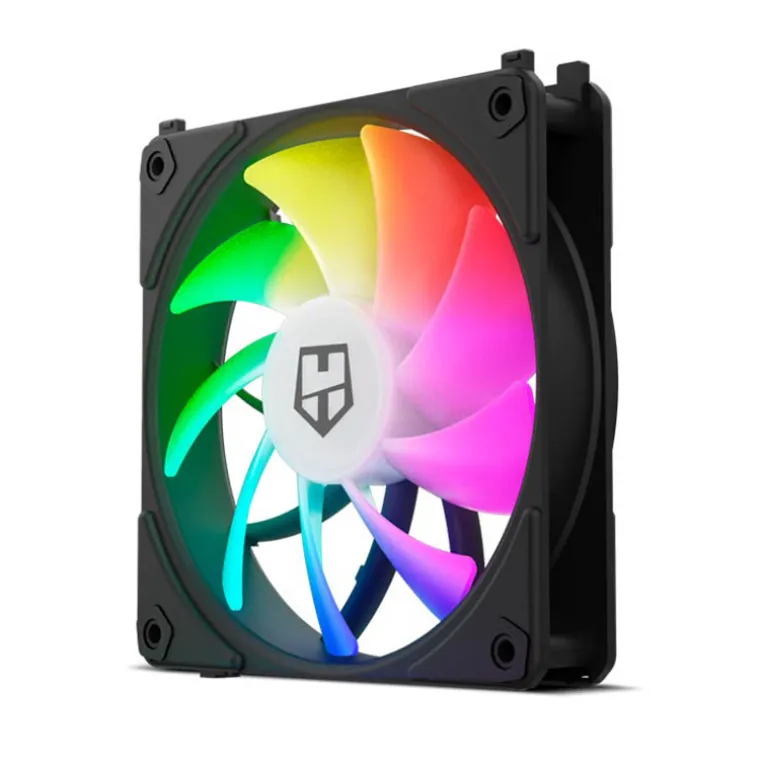 Ventilador Nox Easy Link ARGB PWM 120mm Triple Pack Negro