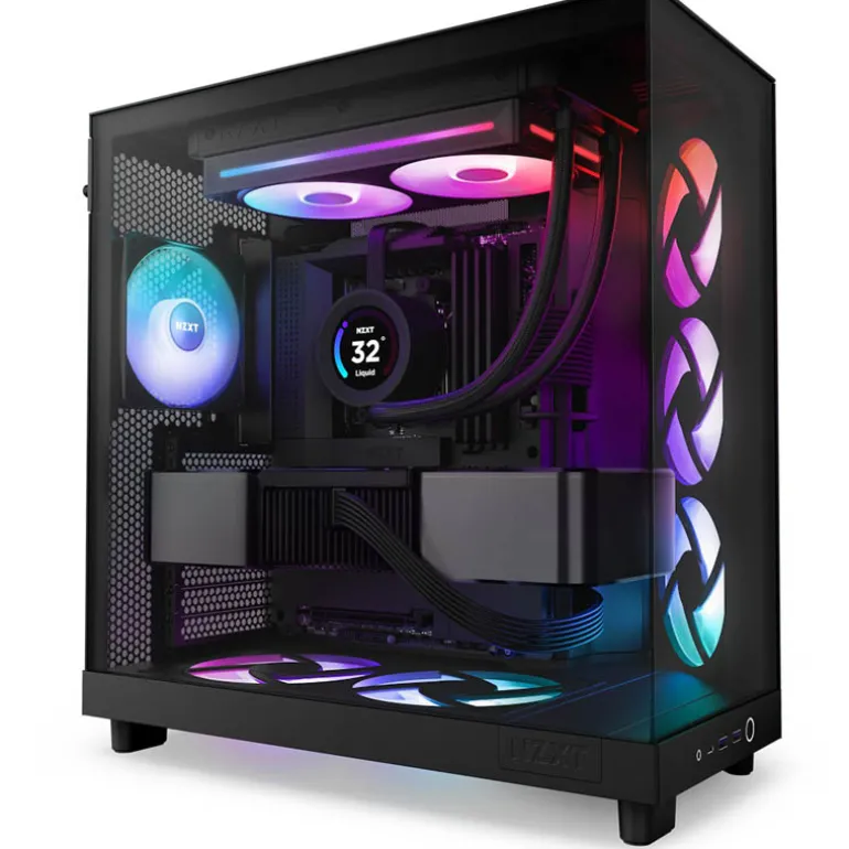 Ventilador NZXT F240 RGB Core Negro
