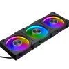 Ventilador  Phanteks D30 Pack 3u PWM DRGB Reverse 120mm Negro