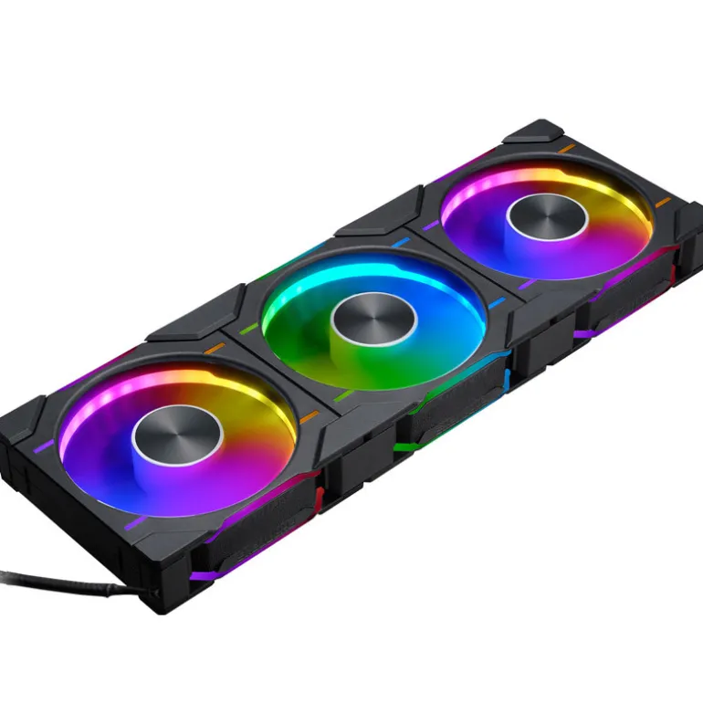 Ventilador Phanteks D30 Pack 3u PWM DRGB Reverse 120mm Negro