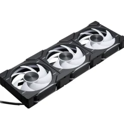 Ventilador  Phanteks D30 Pack 3u PWM DRGB Reverse 120mm Negro