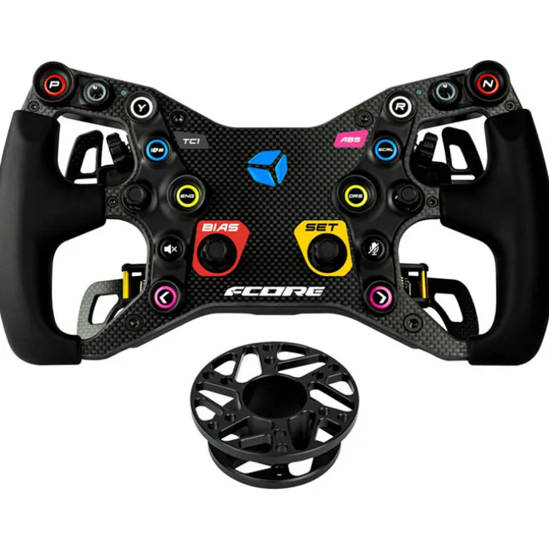 Volante Cube Controls F-CORE 4+ RGB Paddles + Hub