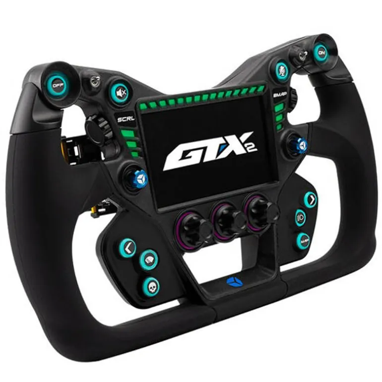 Volante Cube Controls GTX2 Negro Azul 32cm