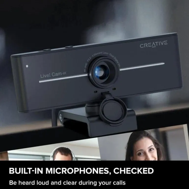 Webcam Creative Live! Cam Sync 4K UHD Negro