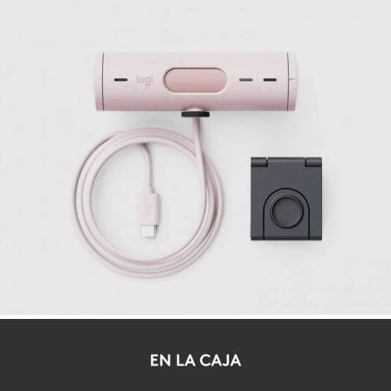 Webcam Logitech BRIO 500 FHD HDR USB-C Rosa