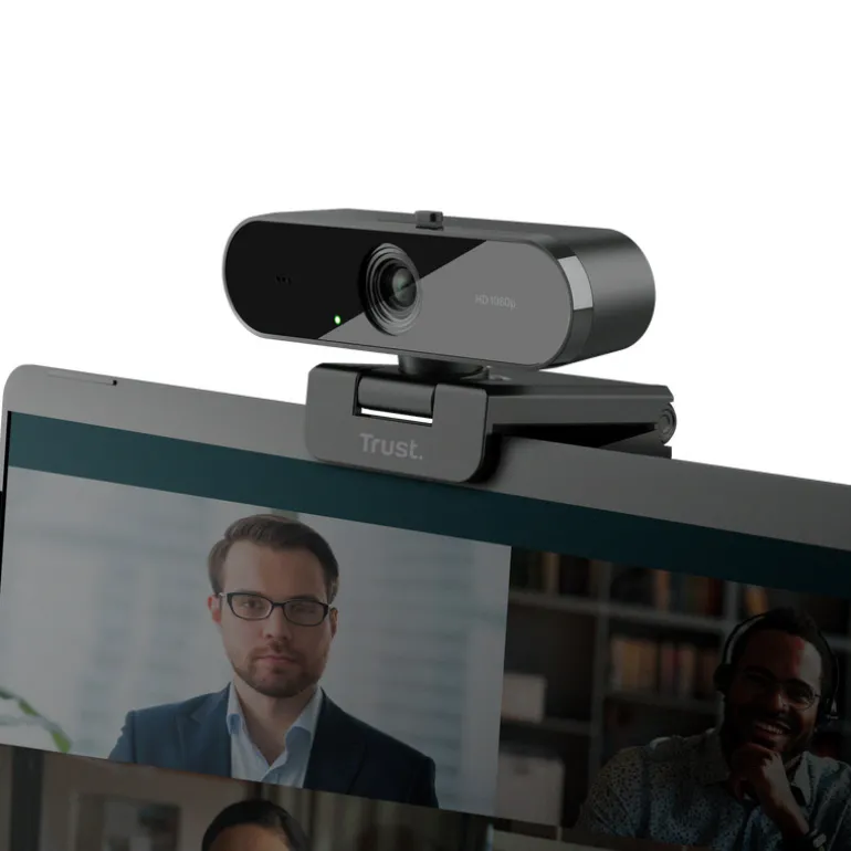 Webcam Trust TW-200 FHD USB Negro